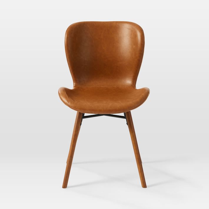 faux leather dining chairs