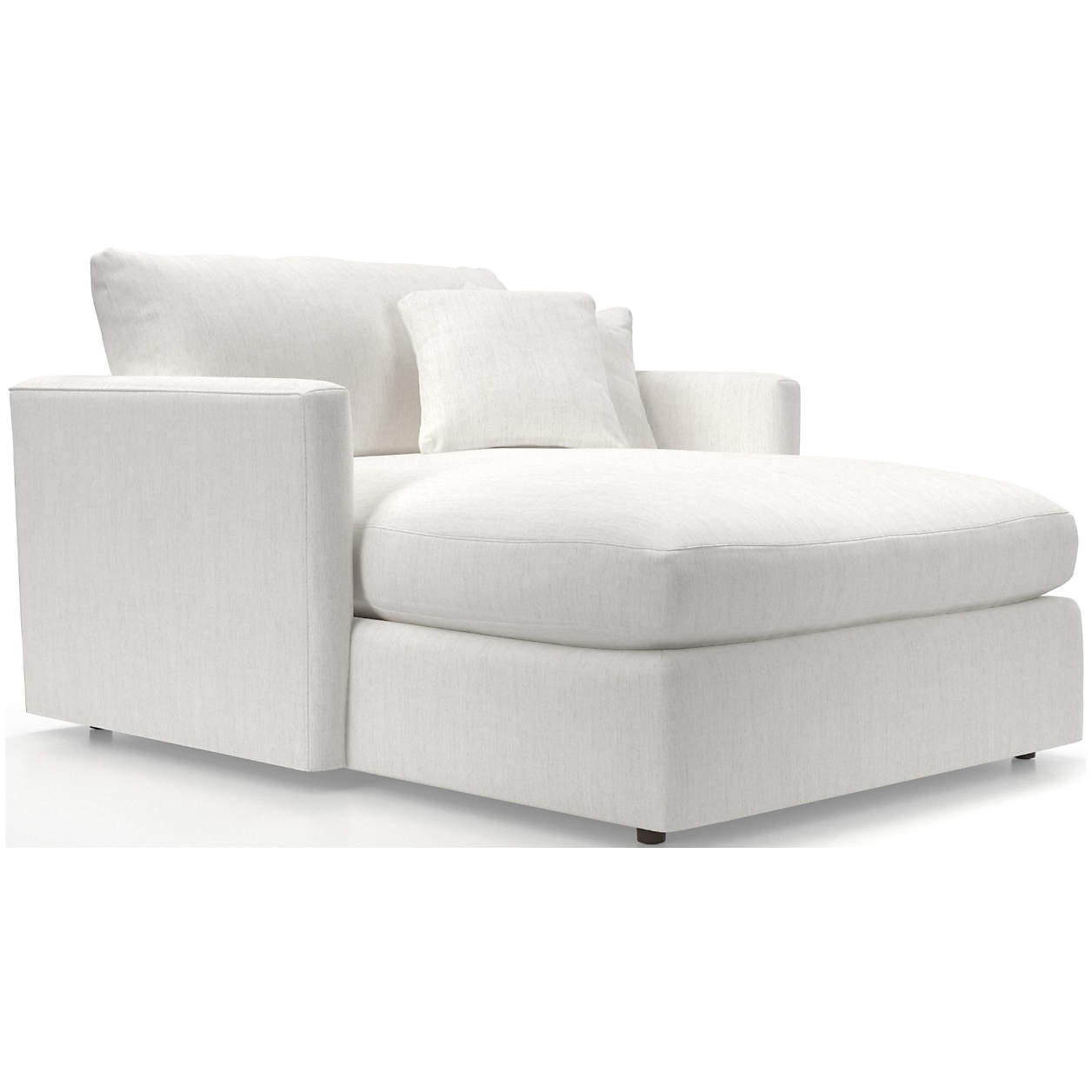 Lounge Deep Chaise Lounge Crate and Barrel Havenly