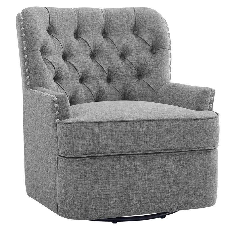 egmont swivel wingback chair