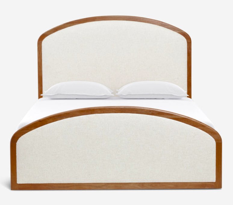 Crawford Platform Bed Lulu and Havenly