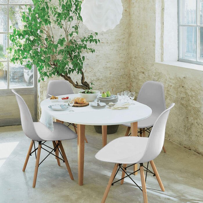 corby solid wood dining chair