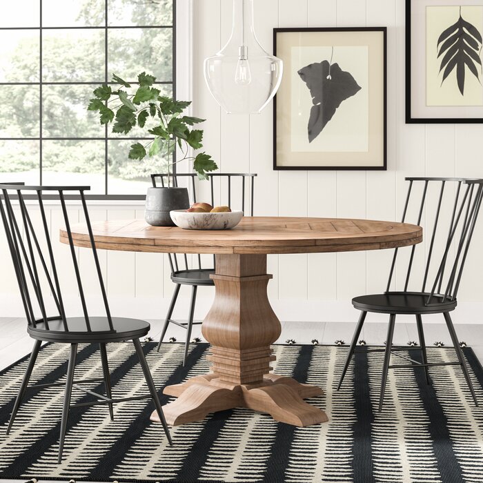 magaw solid wood dining table