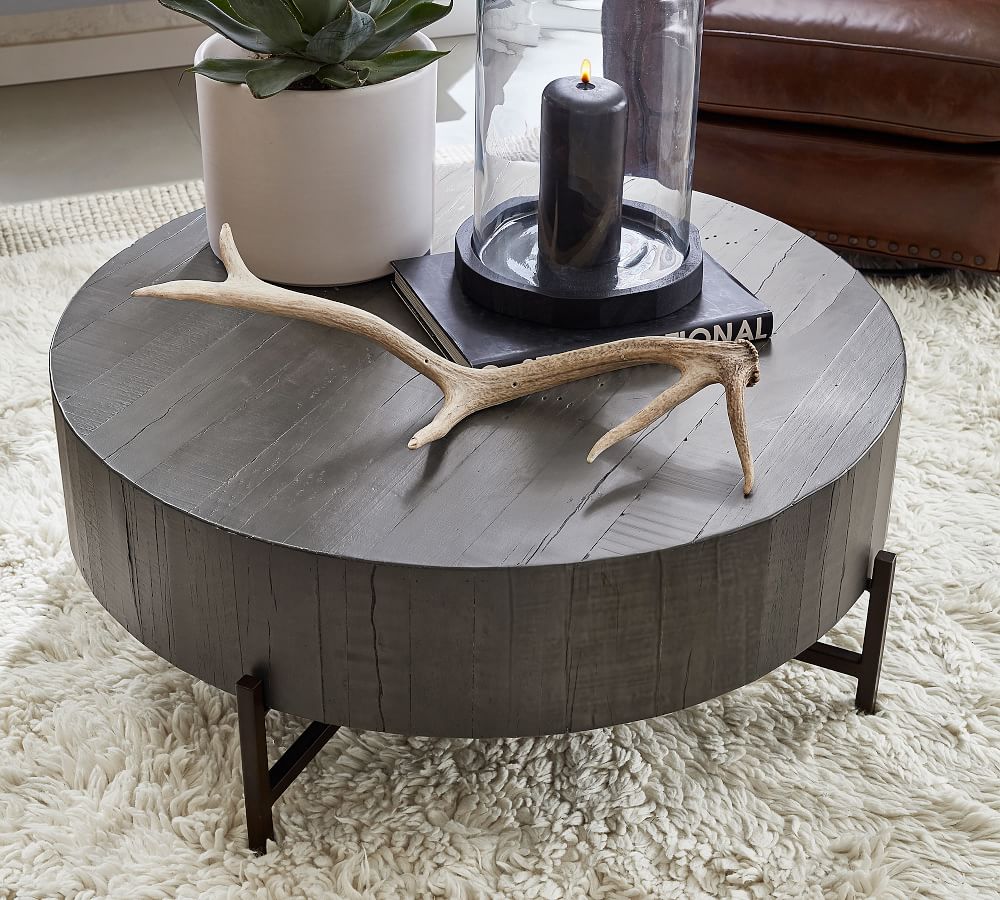 Fargo reclaimed wood coffee outlet table