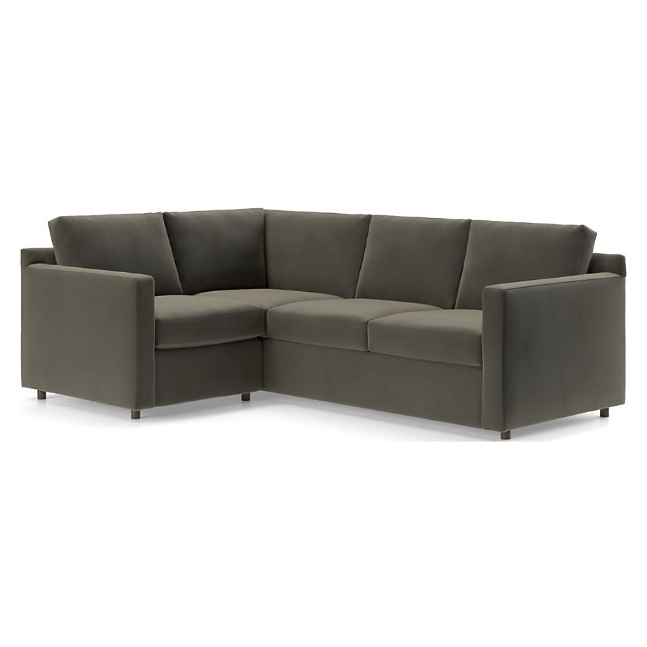 Barrett 2Piece Sectional Crate and Barrel Havenly