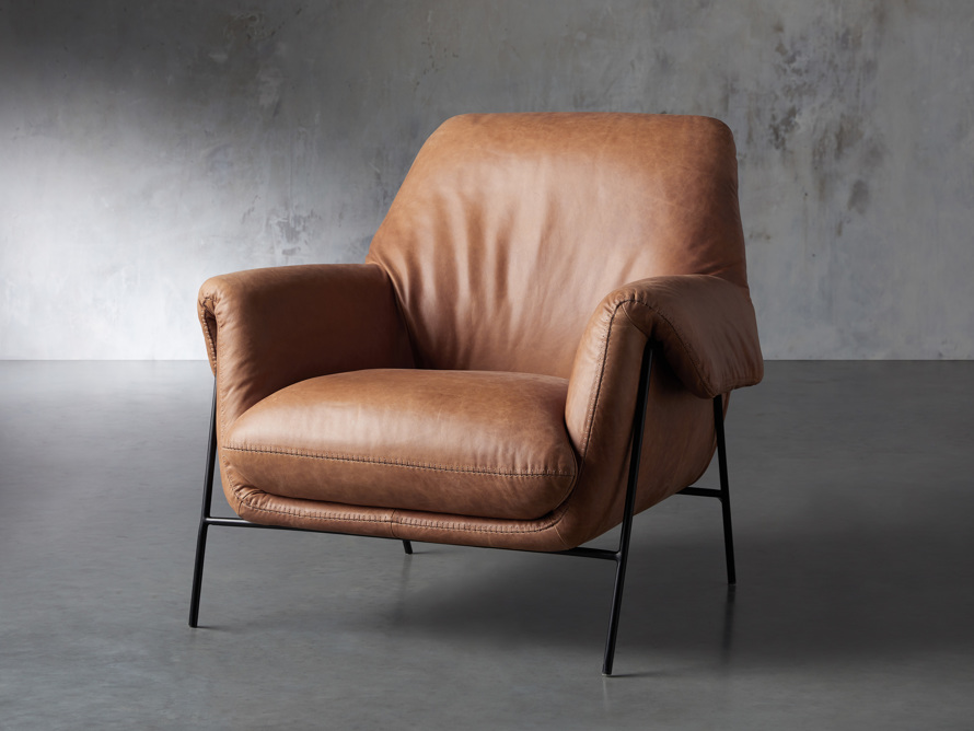 Engles leather chair new arrivals