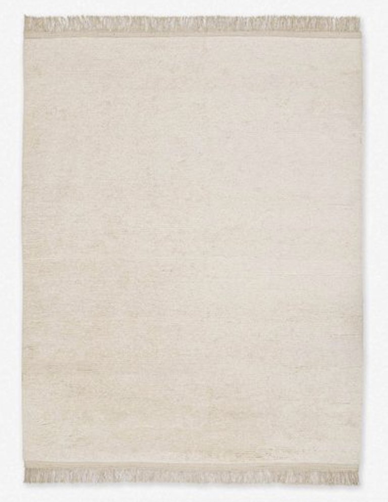 Amir Moroccan Shag Rug, Natural, 5'x8' Lulu and Havenly