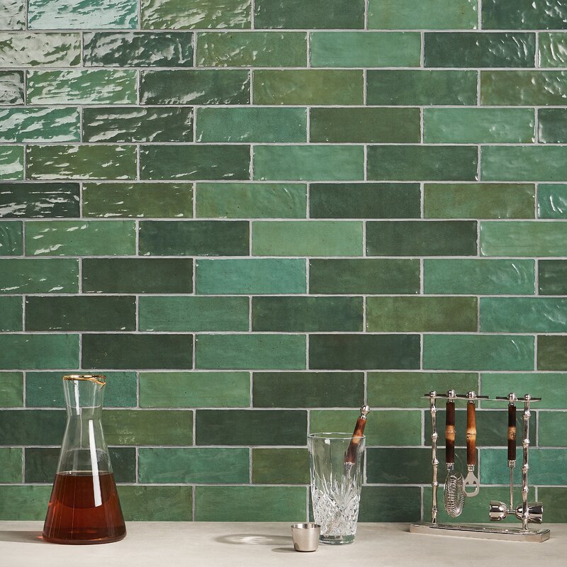 "Ivy Hill Tile Kingston 3"" x 8"" Ceramic Subway Tile" (7.81/sq. ft.) Perigold Havenly