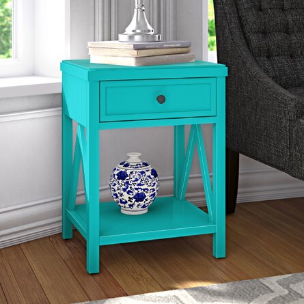 nadeau solid wood end table with storage