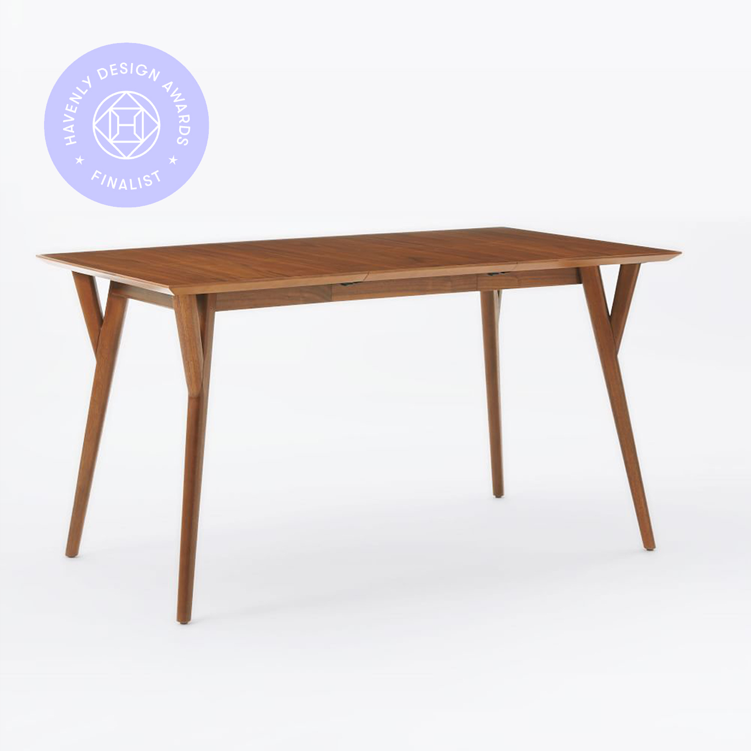 Mid Century Expandable Dining Table