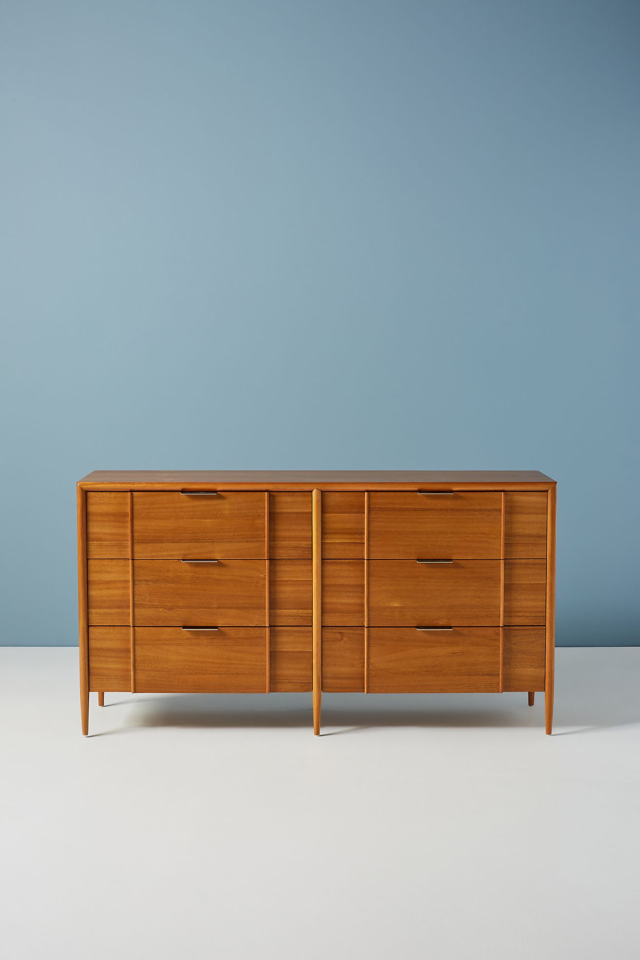 Quincy SixDrawer Dresser By Anthropologie in Brown Anthropologie