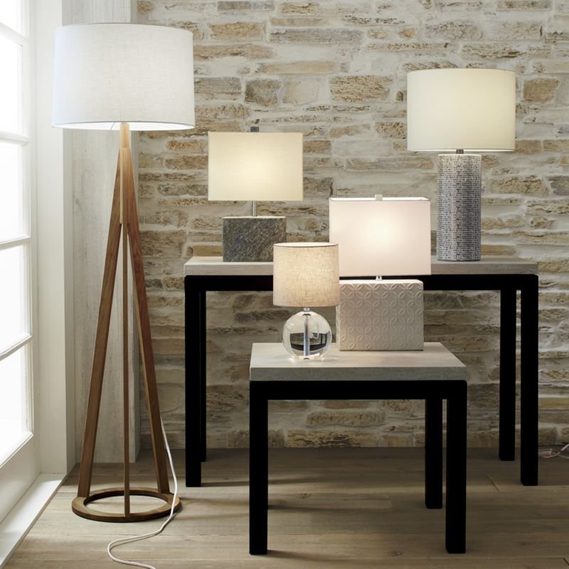 crate and barrel jackson floor lamp