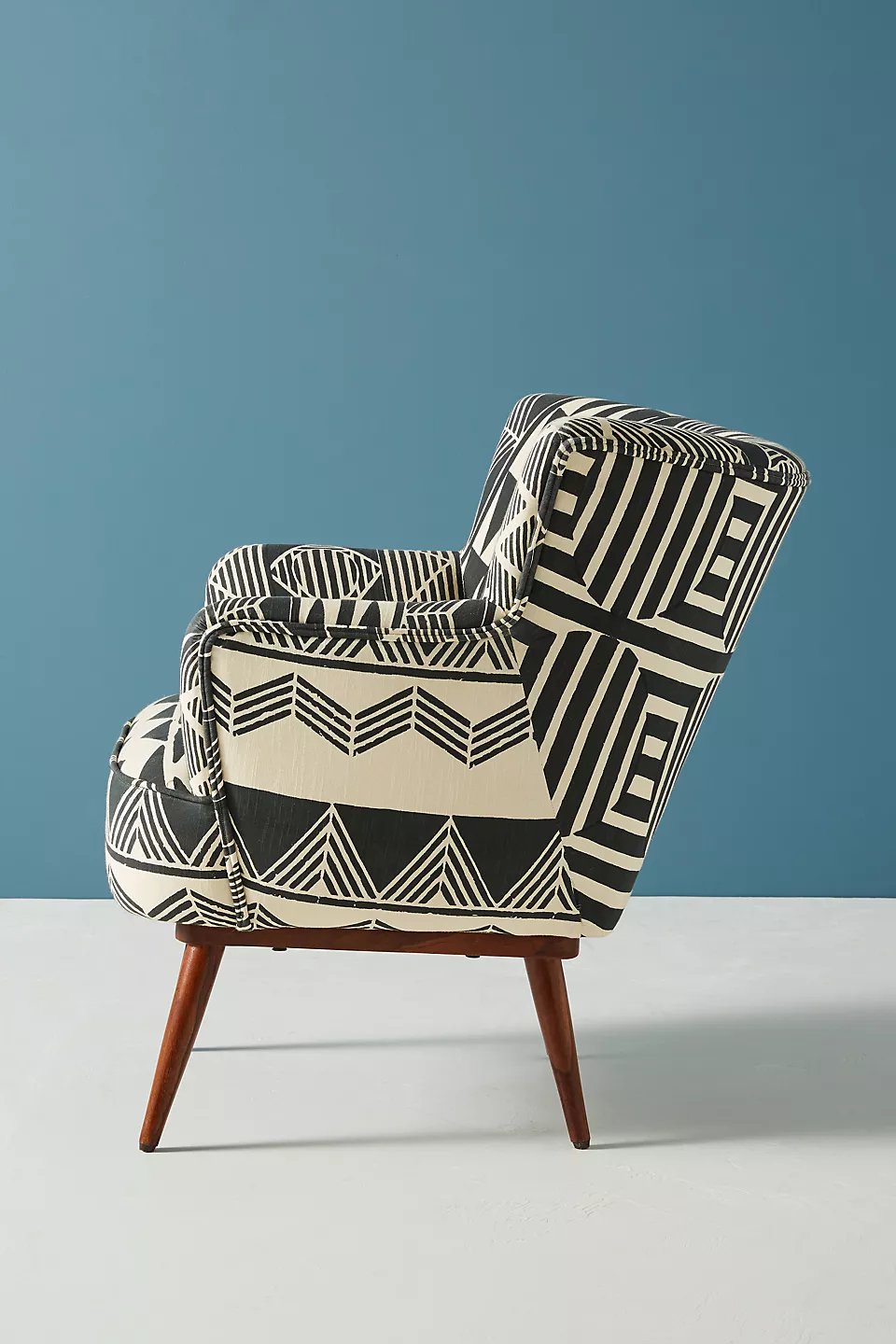 vivie patchwork petite accent chair