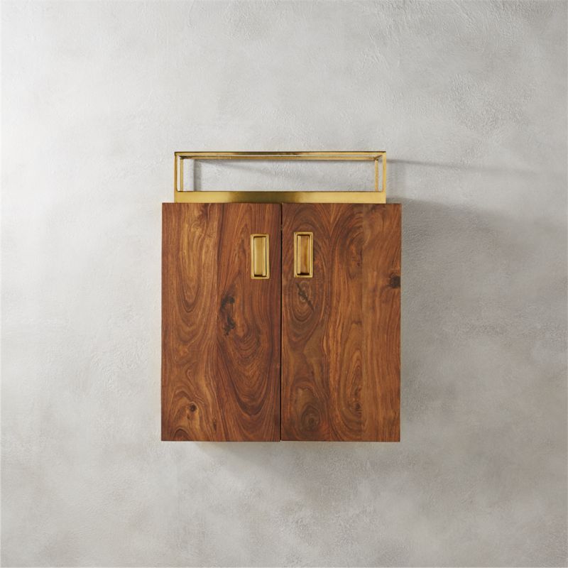 Cb2 wall mounted bar outlet cabinet