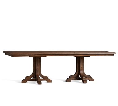 pottery barn linden dining table