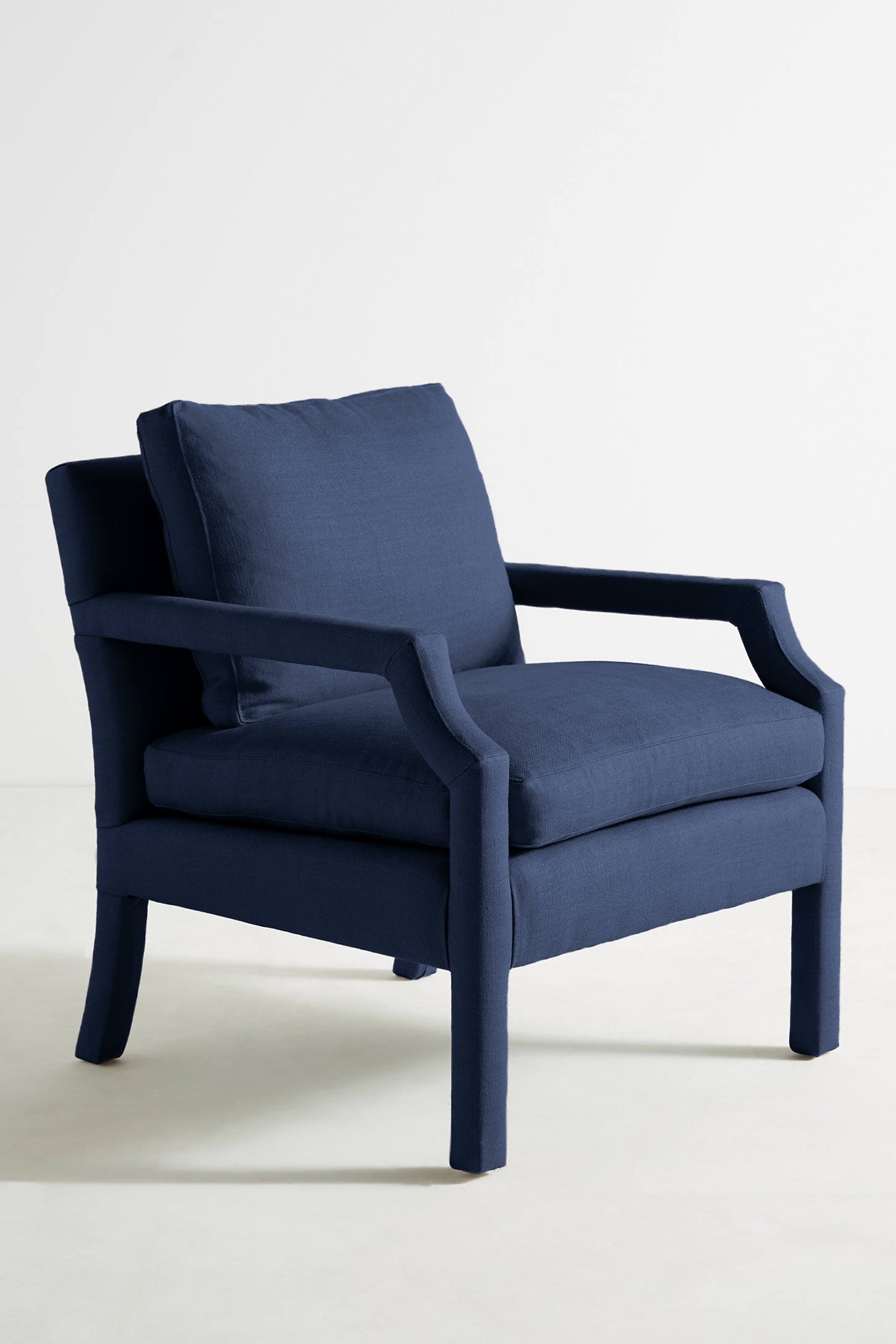 Belgian Linen Delaney Chair Anthropologie Havenly