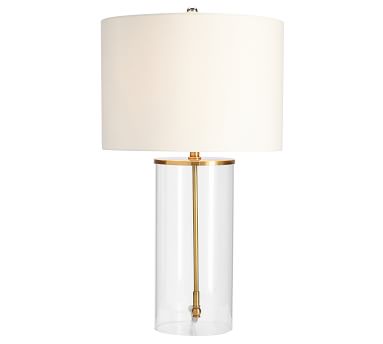 Aria Tall Table Lamp Antique Brass, Tall Table Lamp Uk