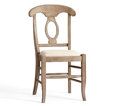 Napoleon Dining Side Chair Seadrift Pottery Barn Havenly