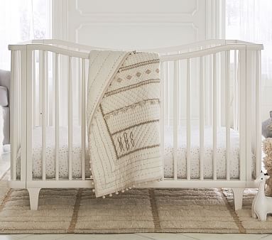 Dawson Crib Simply White By Pottery Barn Kids Havenly