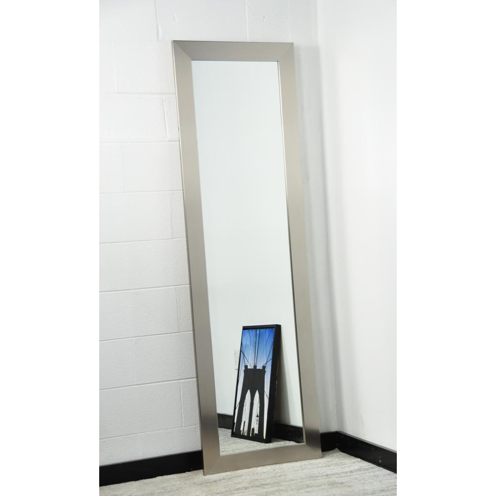 Modern Silver Full Length Mirror Home Depot Havenly