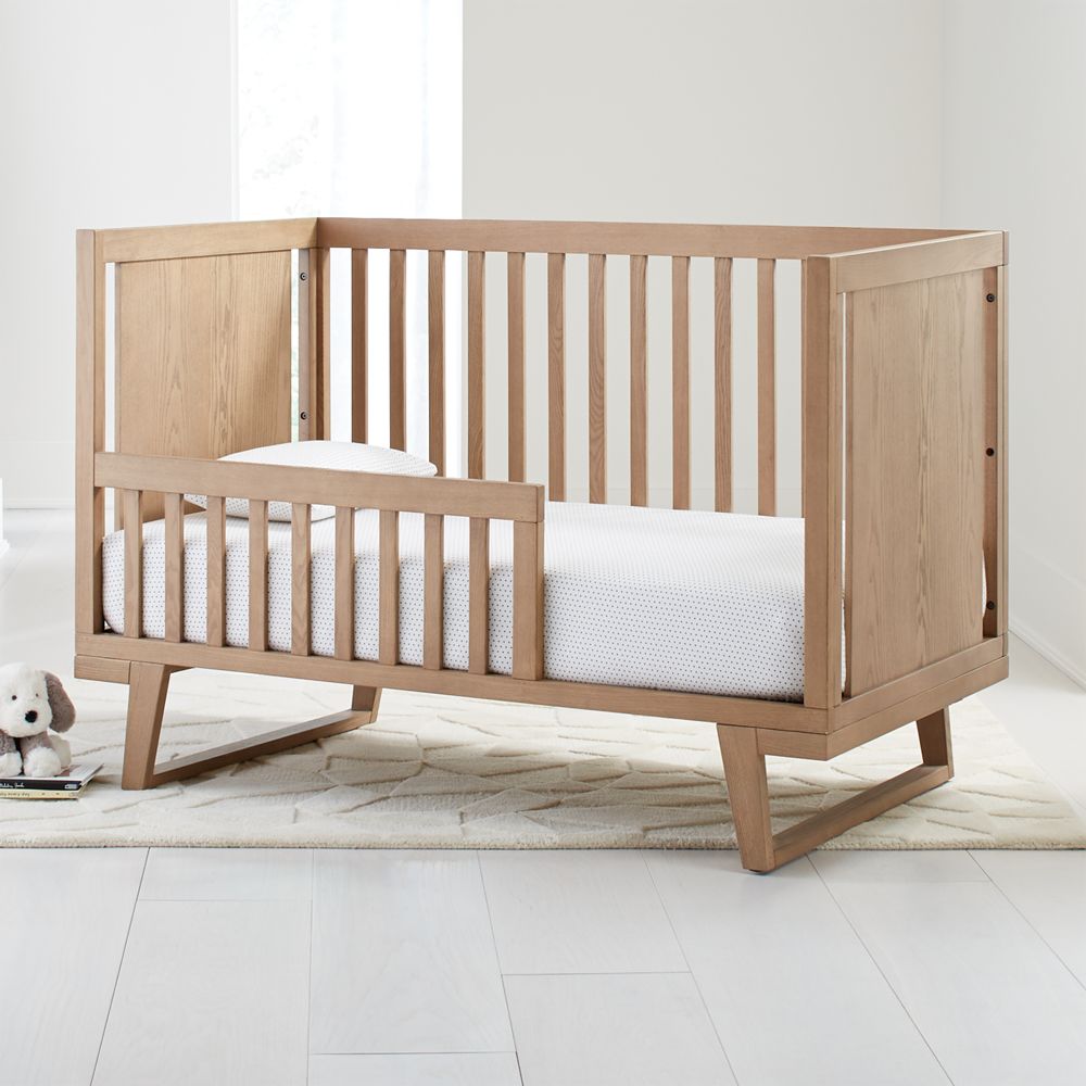 Cameron Ash Toddler Rail - Crate & Kids | Havenly