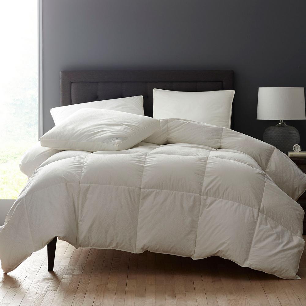 Black Label Primaloft Lightweight White Twin Comforter Home Depot