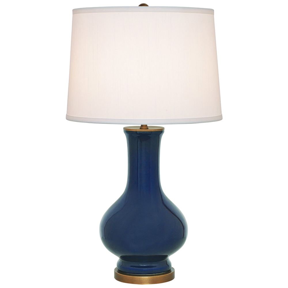 cobalt blue table lamp