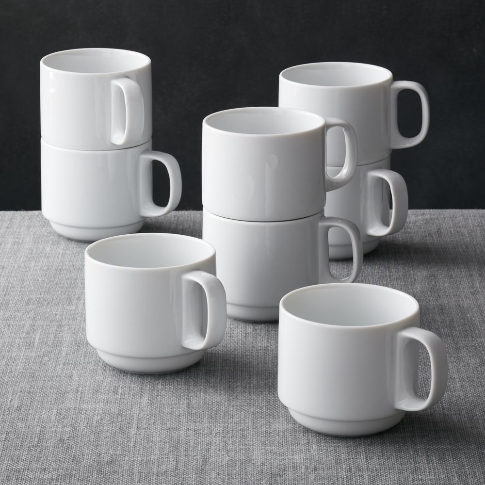 Logan Stacking Mugs, Set of 8 + Reviews