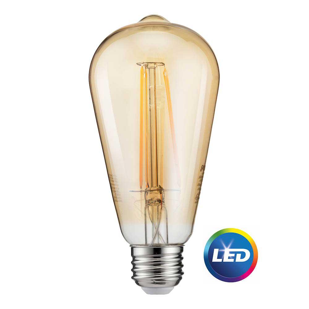 40-Watt Equivalent ST19 Dimmable Indoor/Outdoor Vintage Glass Edison