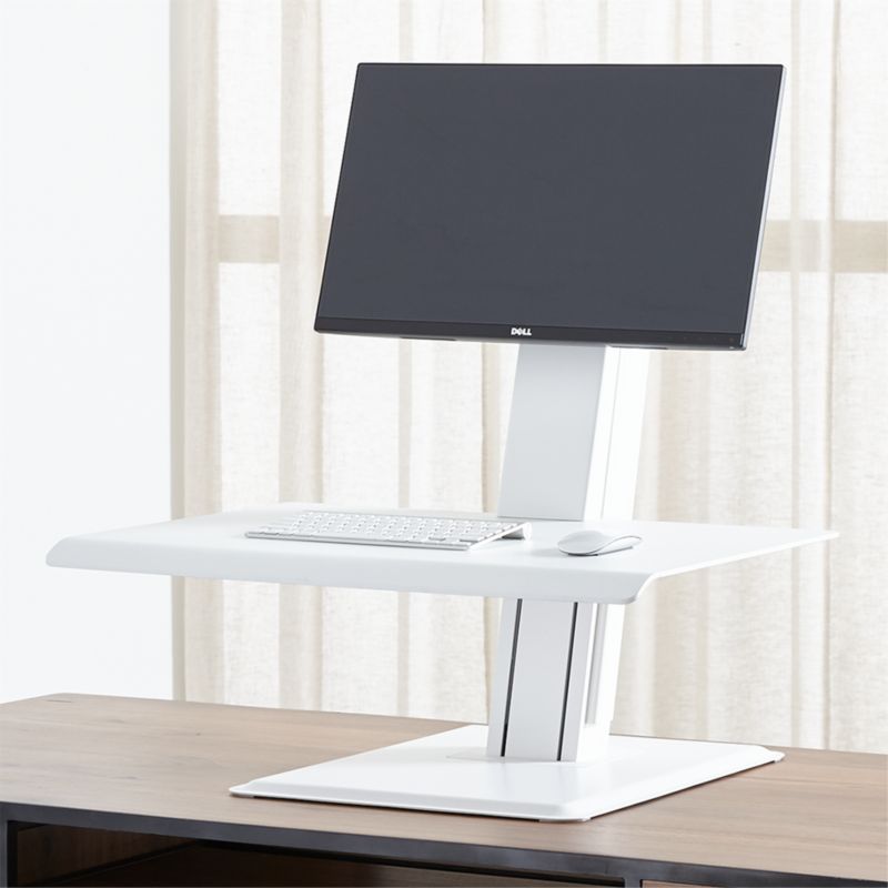 crate and barrel sit stand desk