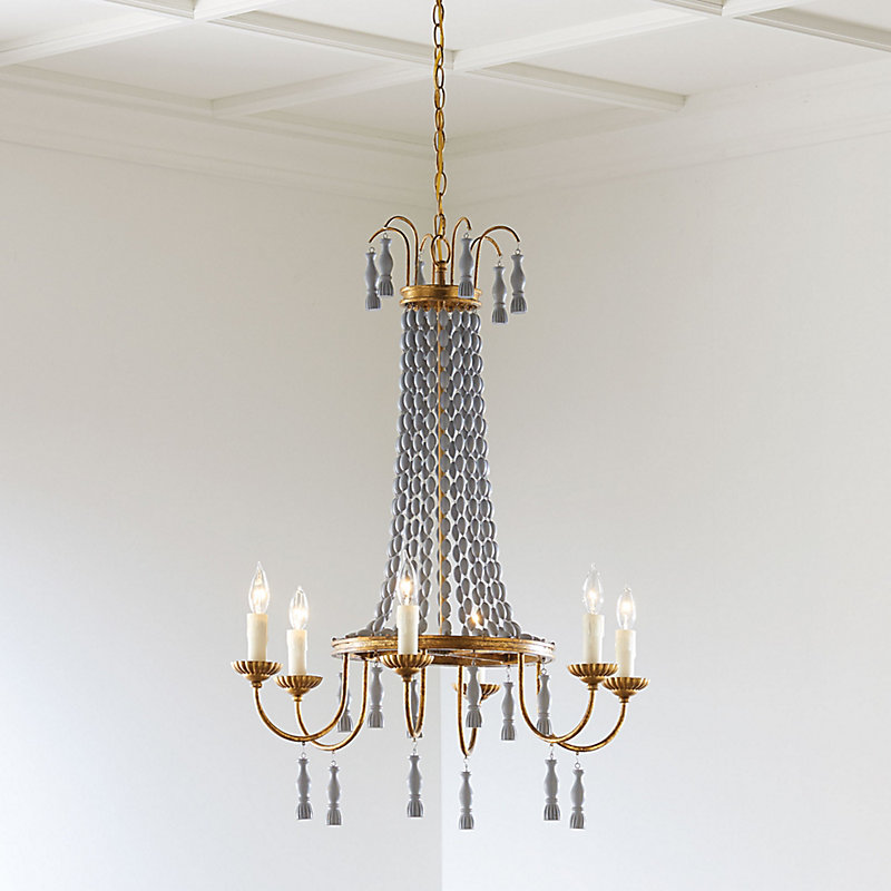 Ballard Designs Casa Florentina Umberto 6Light Chandelier Antique
