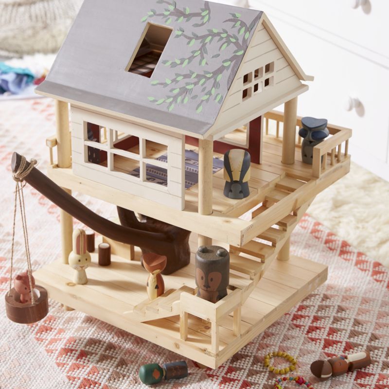 crate and barrel dollhouse