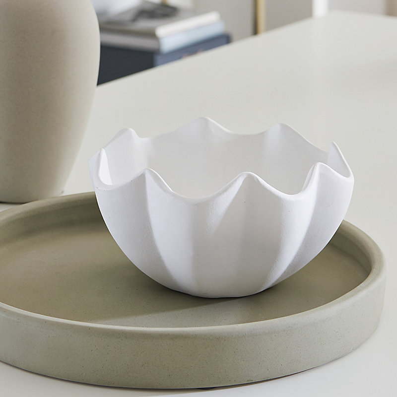 Lily Wave Bowl Ballard Designs Ballard Designs Havenly