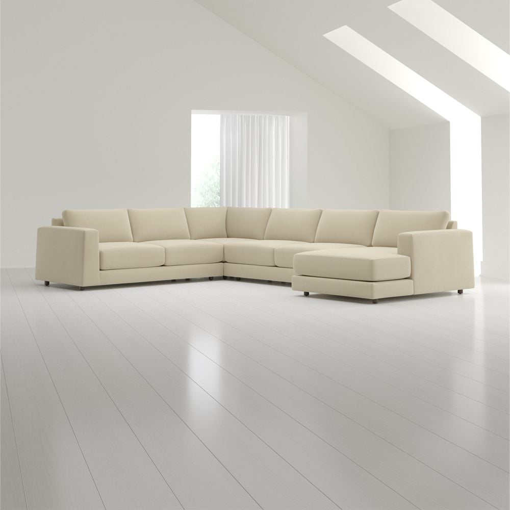 Peyton 4Piece Sectional Crate and Barrel Havenly