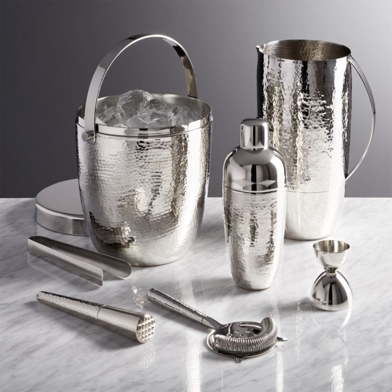 Graham Hammered Metal Cocktail Shaker + Reviews