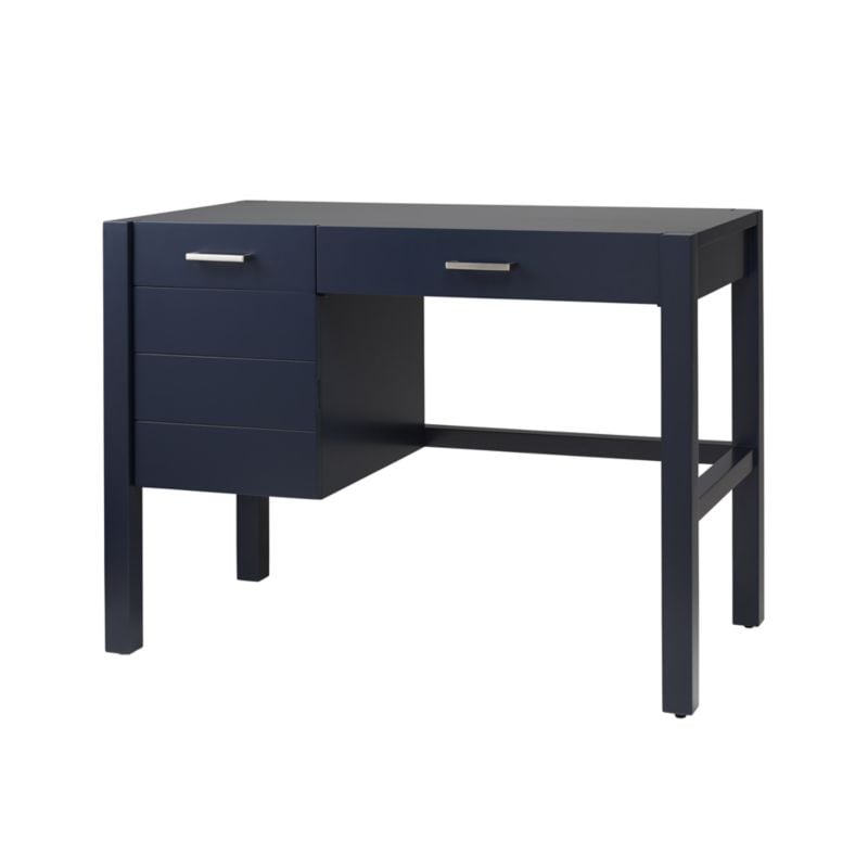 Kids Uptown Navy Blue Desk Crate and Barrel Havenly