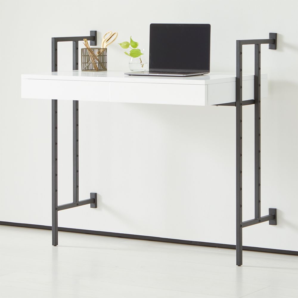 crate and barrel flex modular desk