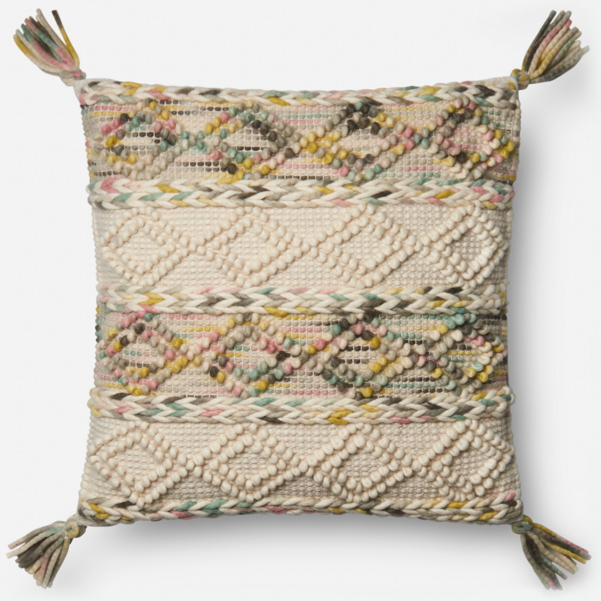 PILLOWS MULTI Magnolia Home by Joana Gaines Crafted by Loloi Rugs