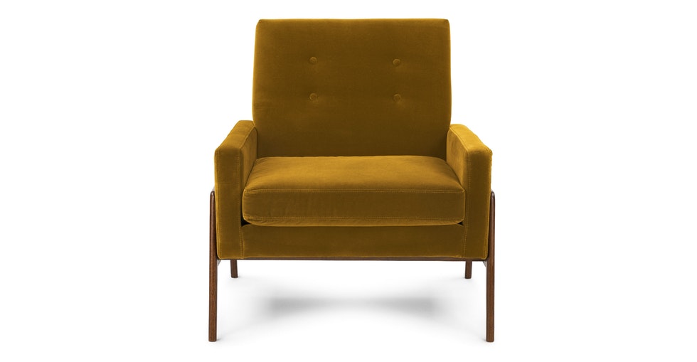 nord yarrow gold chair