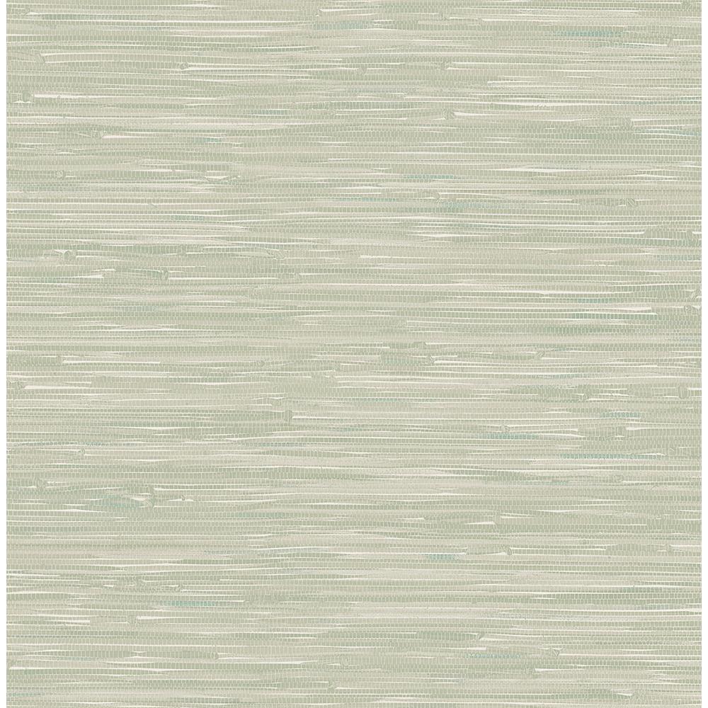 Natalie Sage (Green) Faux Grasscloth Wallpaper - Home Depot