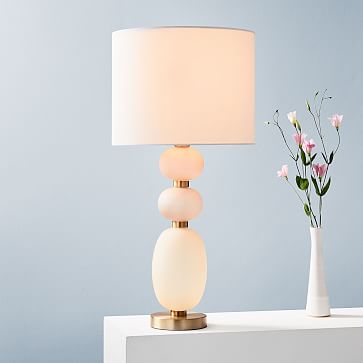 west elm blush lamp