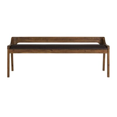 Bourgoin Faux Leather Bench Allmodern, Faux Leather Bench