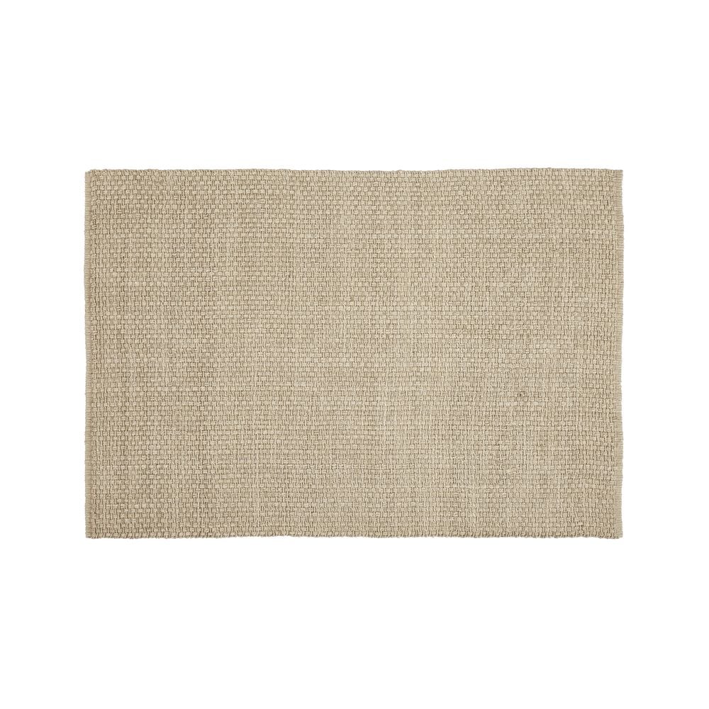 Keeler Parchment Jute Rug 9'x12' Crate and Barrel Havenly