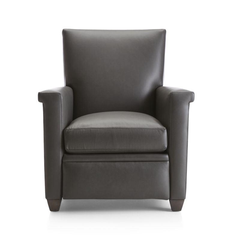 Declan Leather Recliner Crate and Barrel Havenly