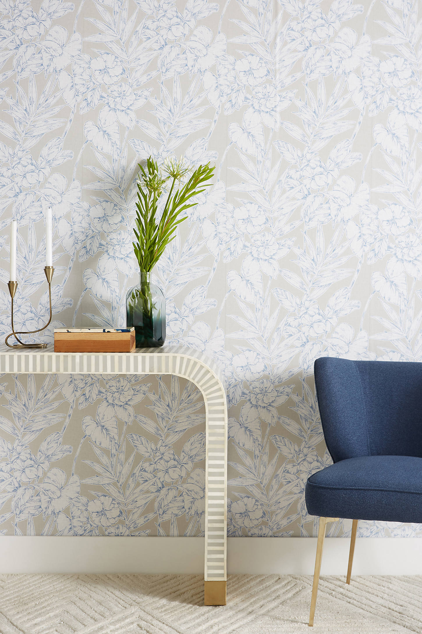 Fiji Garden Wallpaper - Anthropologie | Havenly