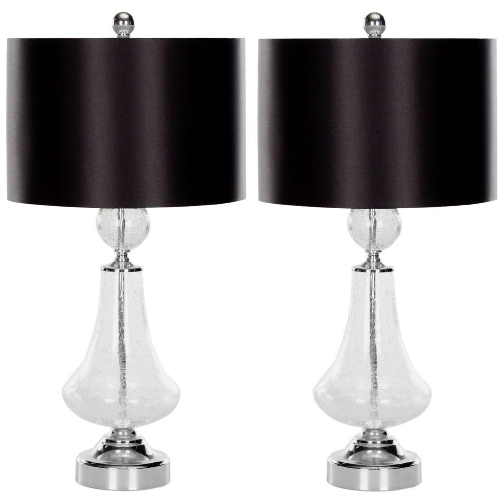 Safavieh Mercury Le 24 In Glass, Wayfair Clear Glass Table Lamps