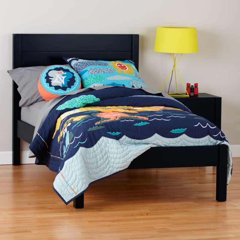 Parke bed deals crate and barrel