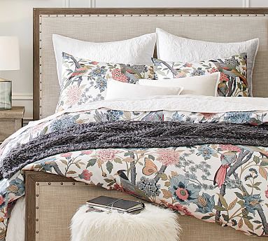 pottery barn bloom floral duvet