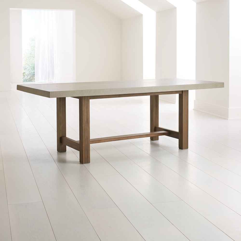 Crate and barrel concrete table top