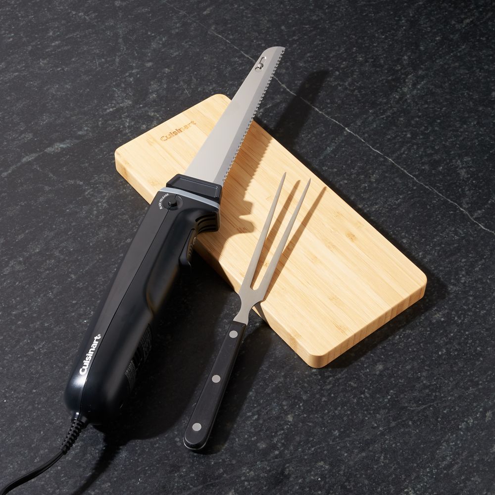 Cuisinart, Kitchen, Cuisinart Electric Knife Set With Cutting Board