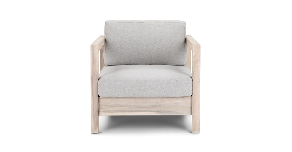 Arca Driftwood Gray Lounge Chair Article Havenly
